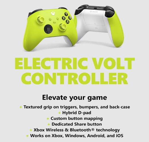 Control inalámbrico Xbox - Electric Volt